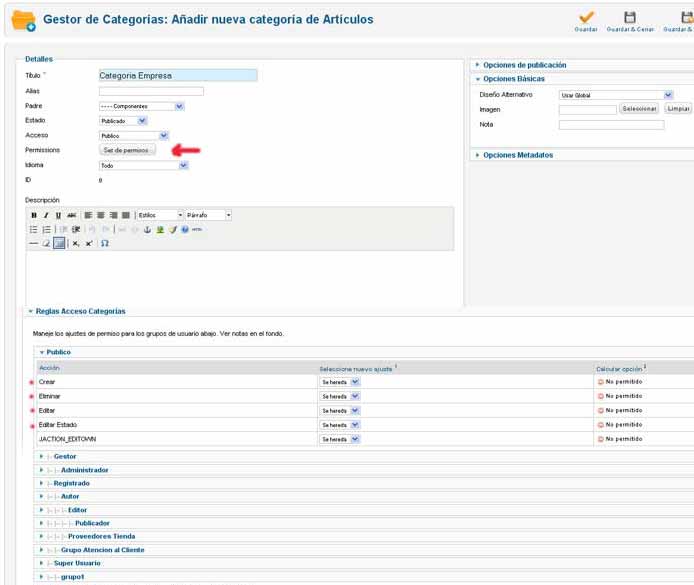 Categoria Joomla 1.6